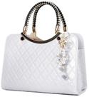 Bolsa TIBES Shiny Patchel de couro envernizado para mulheres Bolsa TIBES Shiny Patchel de couro envernizado para mulheres