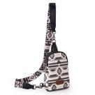 Bolsa tipo estilingue Wrangler Aztec Crossbody para mulheres WG2205-210BK
