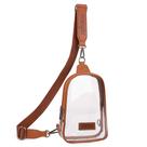 Bolsa tipo estilingue Wrangler Crossbody Clear para mulheres WG87-226BR