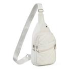 Bolsa tipo estilingue YAZEKOUS pequena para mulheres, homens, caminhadas, viagens, nylon