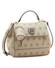 Bolsa Tipo Satchel New Monograma - Alça de Mão - Chenson 3485521 - Natural