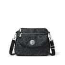 Bolsa tiracolo Baggallini Calais feminina Midnight Blossom Bolsa tiracolo Baggallini Calais feminina Midnight Blossom