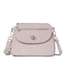 Bolsa tiracolo Baggallini Calais para mulher Blush Shimmer Bolsa tiracolo Baggallini Calais para mulher Blush Shimmer