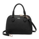 Bolsa tiracolo, bolsa LOVEVOOK para mulheres, pequena, preta, de material vegano