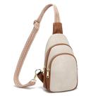 Bolsa tiracolo, bolsas de couro INICAT, bolsa de peito feminina