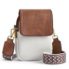 Bolsa tiracolo BOSTANTEN Bolsa pequena para celular de couro marrom