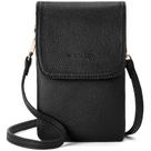 Bolsa tiracolo BOSTANTEN de material vegano preta Bolsa tiracolo BOSTANTEN de material vegano preta