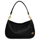 Bolsa tiracolo Coach Soft Pebble Leather Cary Black