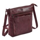 Bolsa Tiracolo Cochoa de Couro Legítimo - Estilo Vintage para Mulheres