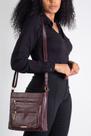 Bolsa tiracolo de couro feminina Thais