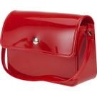 Bolsa Tiracolo Feminina De PVC Cristal Com Alça Transversal