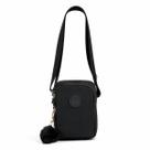 Bolsa Tiracolo Feminina Pequena Nylon Resistente Com Divisórias Zíper Duplo E Alça Regulável