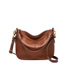 Bolsa tiracolo Fossil Jolie Leather Brown Feminina Bolsa tiracolo Fossil Jolie Leather Brown Feminina