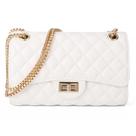 Bolsa tiracolo Gladdon acolchoada branca IV para mulheres