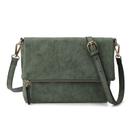 Bolsa tiracolo Gladdon Small Green Vegan Leather para mulheres
