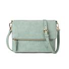Bolsa tiracolo Gladdon Small para mulheres Aqua Vegan Leather Bolsa tiracolo Gladdon Small para mulheres Aqua Vegan Leather