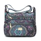 Bolsa tiracolo HERCMNOY de nylon impermeável para mulheres Zz-Bohemian