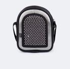 Bolsa Tiracolo Infantil Feminina Hotfix Preta e Grafite 600.1406