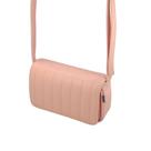 Bolsa Tiracolo Infantil Pampili Acolchoada Pêssego