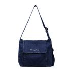 Bolsa tiracolo jeans casual Street Style 35x8x31cm para homens e mulheres