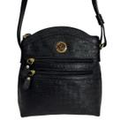 Bolsa tiracolo lia preto tressê