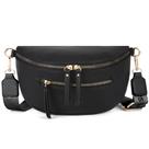 Bolsa tiracolo Montana West MWC-248BK de material vegano feminina