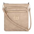 Bolsa tiracolo Montana West Small Shoulder Travel Khaki
