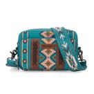 Bolsa tiracolo Montana West Wrangler Boho Aztec Feminina