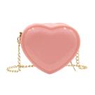 Bolsa tiracolo MOSSTYUS Mini Candy Color Jelly Heart Shape