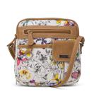 Bolsa tiracolo MultiSac Vienna Floral/Avelã em material vegano