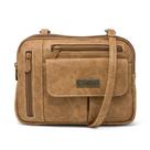 Bolsa tiracolo MultiSac Zippy Triple Compartiment Camel Bolsa tiracolo MultiSac Zippy Triple Compartiment Camel
