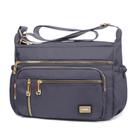 Bolsa tiracolo NPBAG para mulheres Bolsa de ombro de nylon cinza Bolsa tiracolo NPBAG para mulheres Bolsa de ombro de nylon cinza