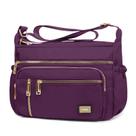 Bolsa tiracolo NPBAG para mulheres impermeável roxa
