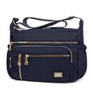 Bolsa tiracolo NPBAG para mulheres, nylon, impermeável, azul marinho