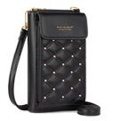 Bolsa tiracolo para celular Montana West MWC-110BK preta