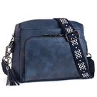 Bolsa tiracolo POIUGOYA em material vegano moderno para mulheres