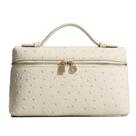 Bolsa tiracolo Rejolly para mulheres, bolsa pequena de couro creme