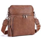 Bolsa tiracolo Roulens, leve, de couro macio médio Bolsa tiracolo Roulens, leve, de couro macio médio