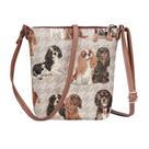 Bolsa tiracolo Signare Tapestry Small Sling Women KGCS Dog