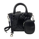 Bolsa tiracolo Steve Madden BBABI acolchoada com alça superior preta