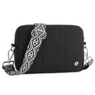 Bolsa Tiracolo Telena Puffer Leve - Preta