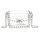 Bolsa tiracolo transparente para mulheres aprovadas pelo SharPlus Stadium