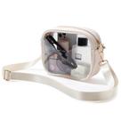 Bolsa tiracolo transparente TOBVZOO Bolsa transparente para mulheres (bege) Bolsa tiracolo transparente TOBVZOO Bolsa transparente para mulheres (bege)