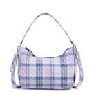 Bolsa tiracolo Vera Bradley Frannie Amethyst Plaid