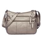 Bolsa tiracolo VOLGANIK ROCK Soft PU Leather Antique Silver