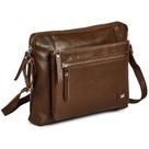 Bolsa tiracolo Wise Owl Accessories, couro pequeno, feminino