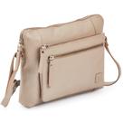 Bolsa tiracolo Wise Owl Accessories Small Leather Bege