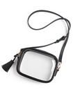 Bolsa tiracolo Yarnic Clear Bag aprovada pela Stadium para mulheres