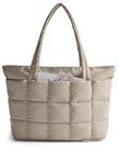 Bolsa Tote BAGSMART Expansível Acolchoada Resistente à Água Camel