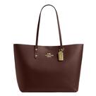 Bolsa Tote Coach Town em Couro Granulado 31x32x12 cm
